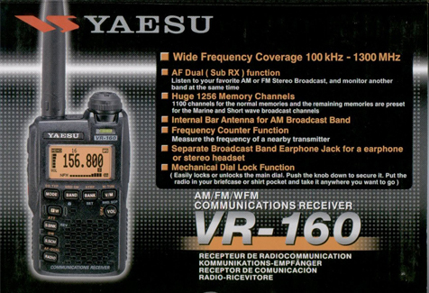 VR-160 descontinuado