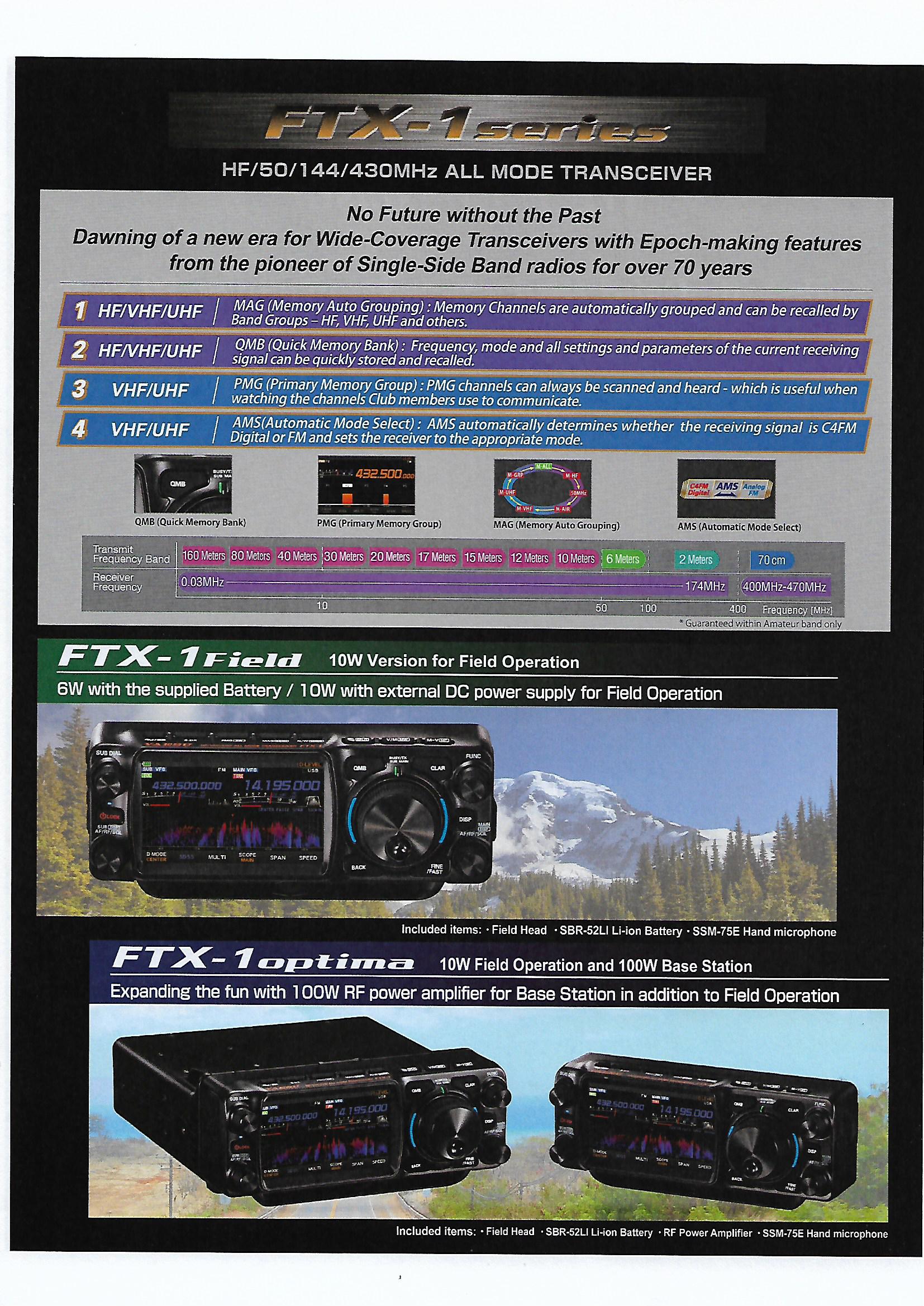 FTX-1 Field ou FTX-1 Optima - Image 6